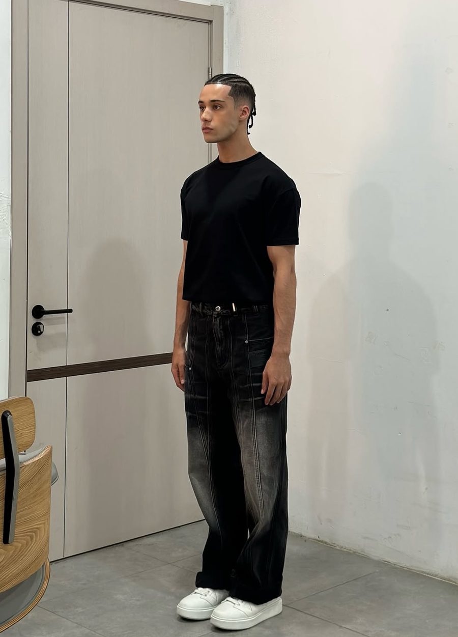 Full length three-quarter