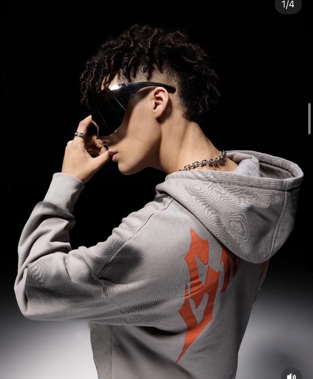 Visor sunglasses streetwear